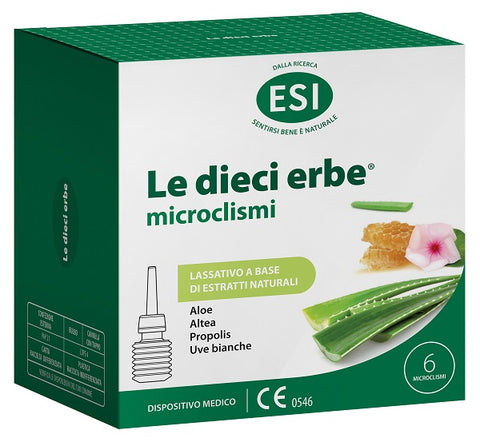 Esi le dieci erbe microclismi