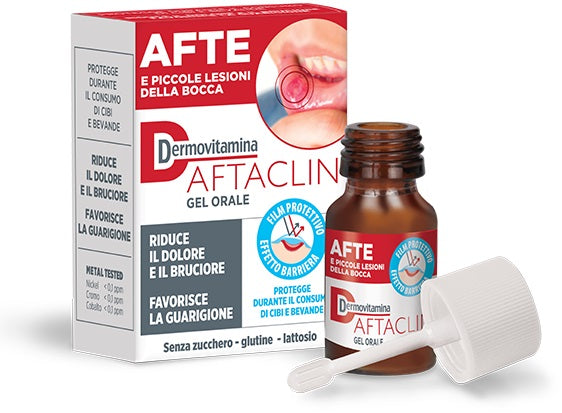 Dermovitamina aftaclin gel Immagine principale del prodotto