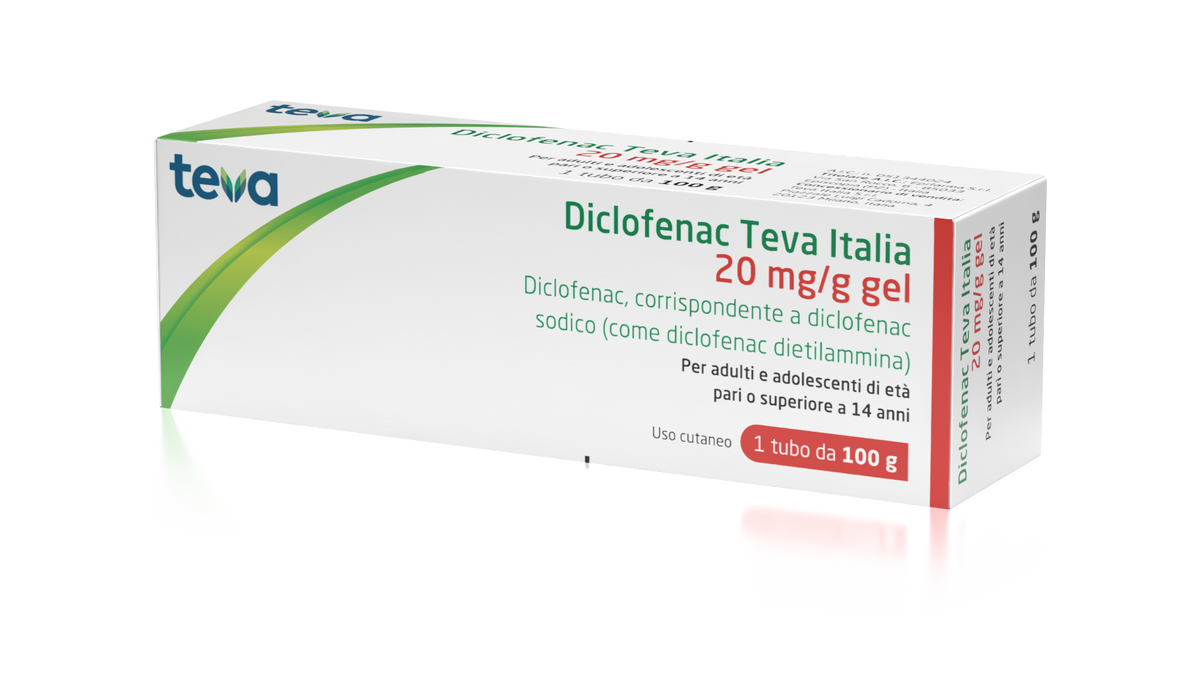 Diclofenac te*gel 100g 20mg/g