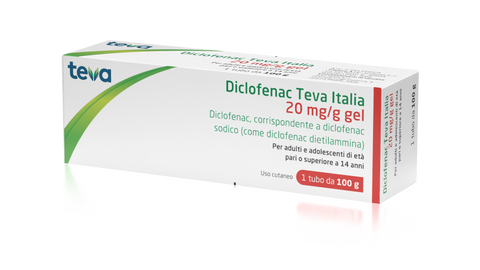 Diclofenac te*gel 100g 20mg/g