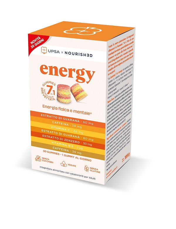 Upsa x nourished energy 30gg
