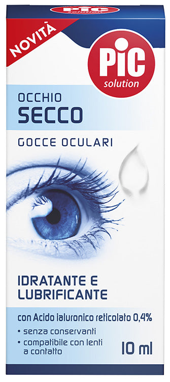 Pic gocce oculari occhio secco