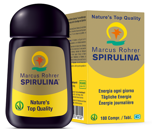 Spirulina marcus rohrer 180cpr