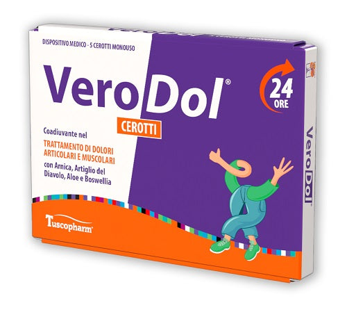 Verodol cerotto 5pz