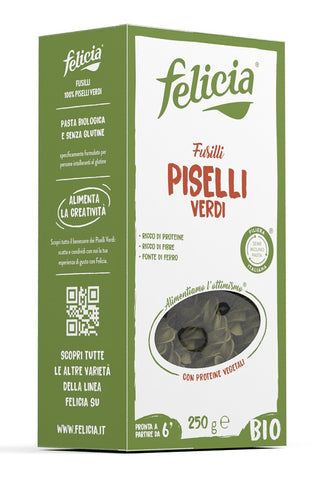Felicia bio fusilli piselli ve