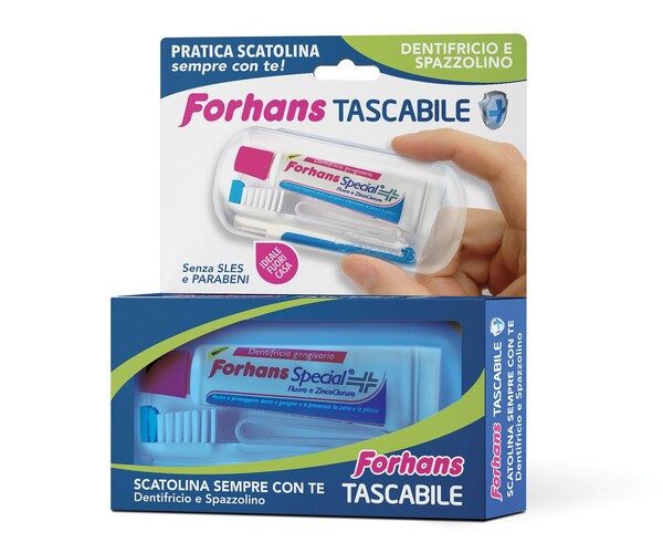 Forhans spaz+dent travel kit