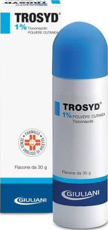 Trosyd*polv. dermica 30 g 1%