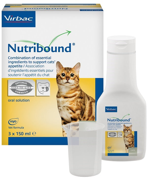 Nutribound gatti 3flx150ml Immagine principale del prodotto