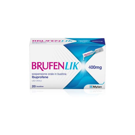 Brufenlik 400 mg ibuprofene 20 bustine da 10 ml