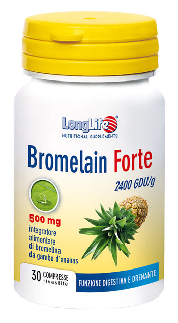 Longlife bromelain forte 30cpr