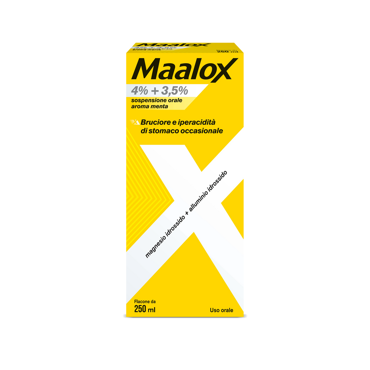 Maalox*os sosp 250ml 4%+3,5%