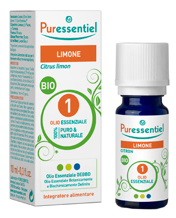 Olio ess limone bio 10ml Immagine principale del prodotto
