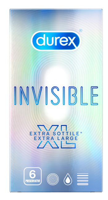 Durex invisible xl 6pz Immagine principale del prodotto