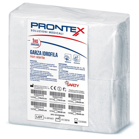 Garza texil 30x30cm 1kg