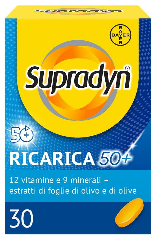 Supradyn ricarica 50+ 30cpr