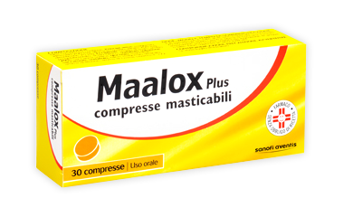 Maalox plus*30 cpr