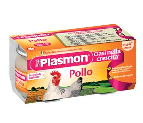 Plasmon*om pollo 2 x 80 g