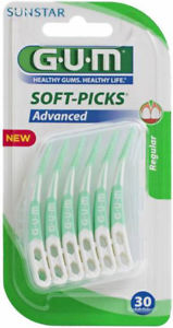 Gum soft-picks advanced 30pz