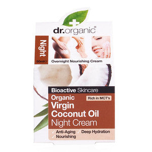 Dr organic coconut night cream