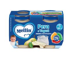 Mellin*yogurt pera 2x120g