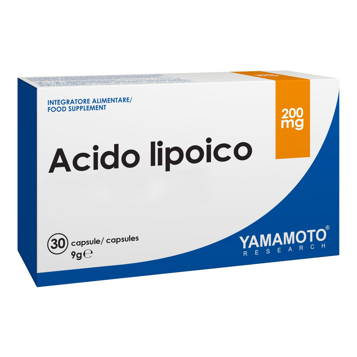 Acido lipoico - 30 cps - YAMAMOTO RESEARCH - Parafarmacia PHARMAGOLI