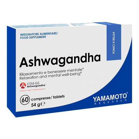 Ashwagandha -  60cps - YAMAMOTO RESEARCH - Parafarmacia PHARMAGOLI