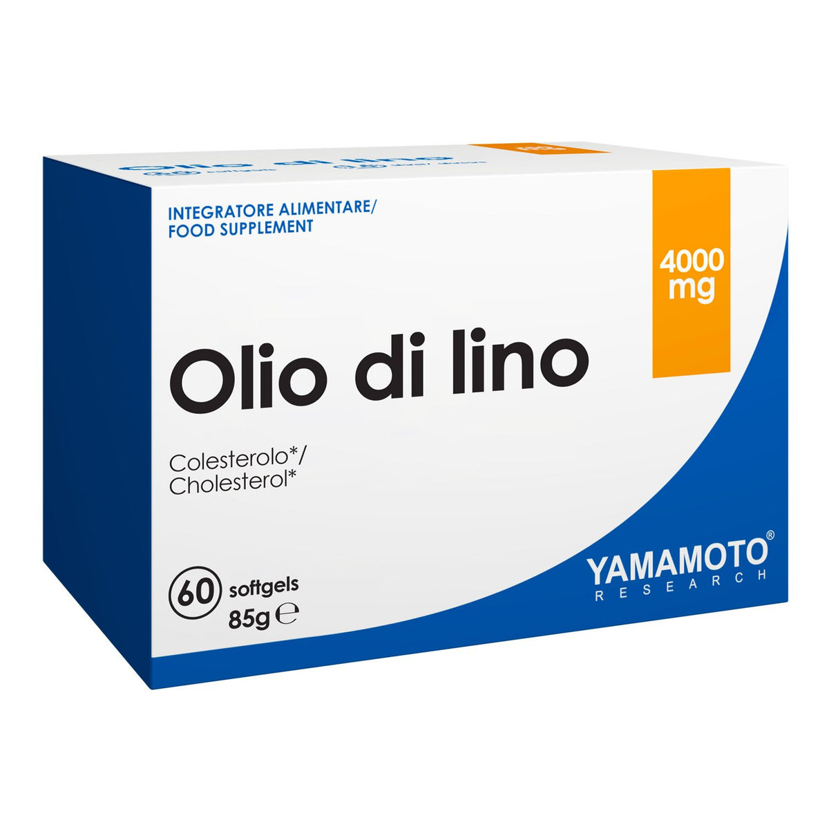 Olio di lino - 60 softgels - YAMAMOTO RESEARCH - Parafarmacia PHARMAGOLI