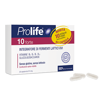 5x Prolife 10 Forte - 20 cpr - Zeta farmaceutici - Parafarmacia PHARMAGOLI