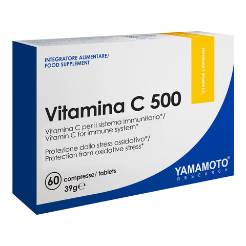 Vitamina C 500 - 60 cpr - YAMAMOTO RESEARCH - Parafarmacia PHARMAGOLI