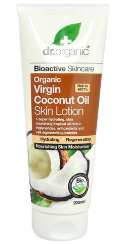 Dr organic coconut skin lotion