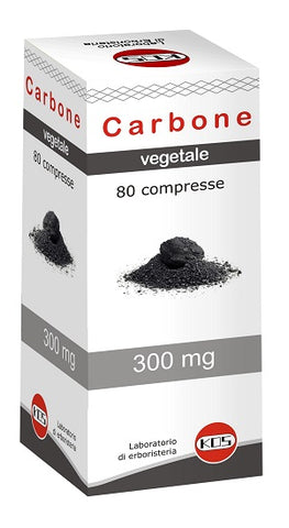 Carbone vegetale 80cpr 37g